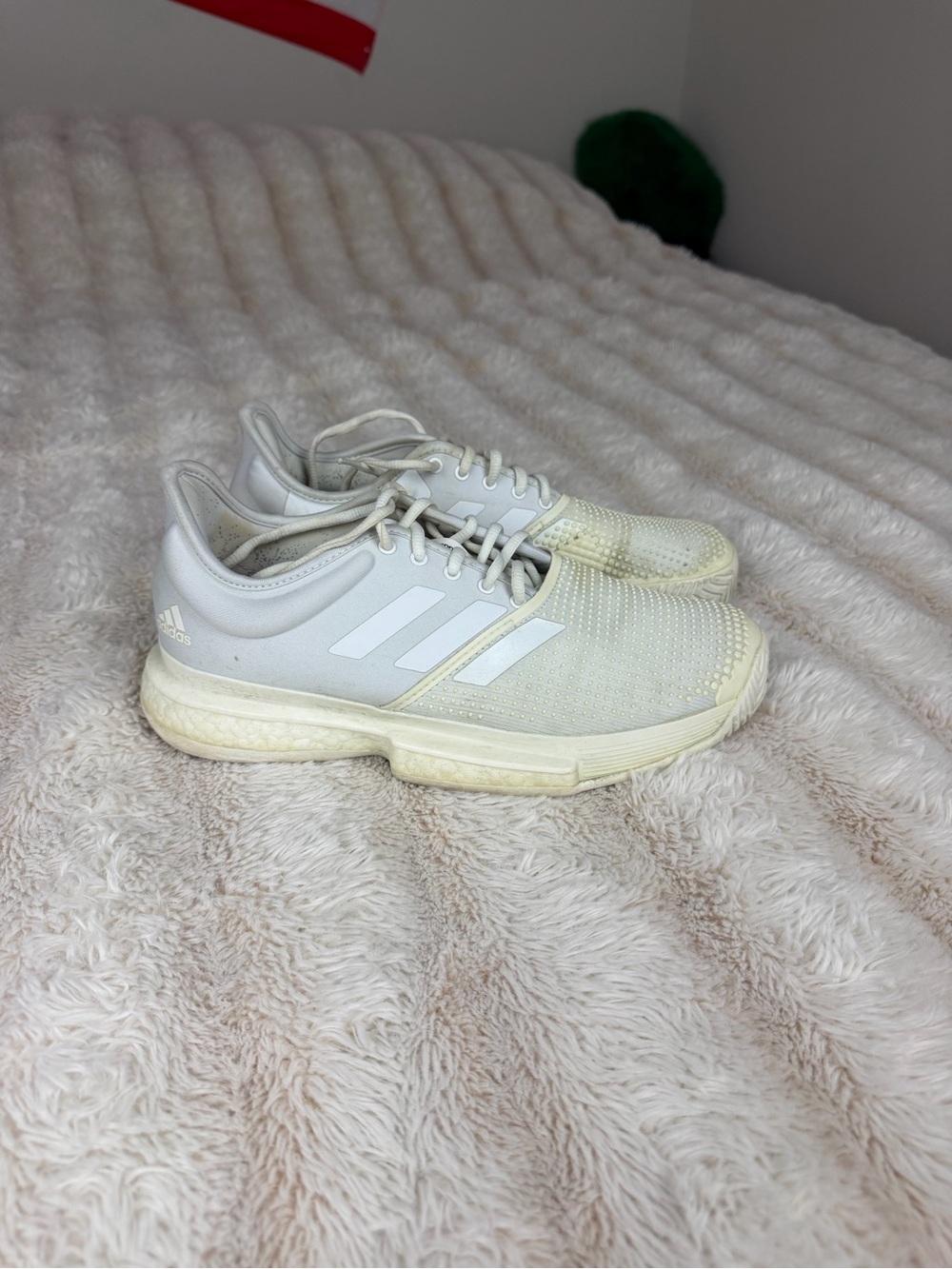 adidas Women’s Off-White Athletic Sneakers